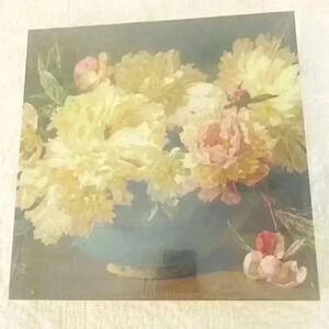 Laurel Ink Peonies Helen Cordelia Coleman - British 1875-1882 -Puzzle 18X24